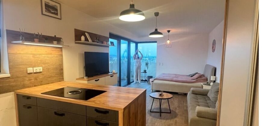 1 izb. apartmán Bajkalská ul. v novostavbe Tehelné pole s veľkou terasou 23,75m2