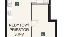 2 izb. Vrbenského v novostavbe Verdena s terasou a parkovacím miestom