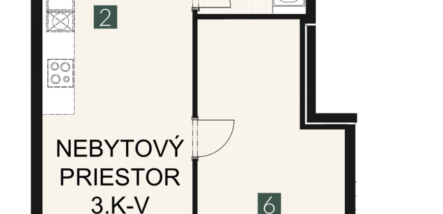 2 izb. Vrbenského v novostavbe Verdena s terasou a parkovacím miestom