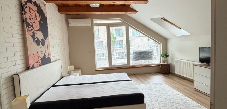 LUXUSNÝ 4-IZBOVÝ MEZONET PALACKÉHO UL., STARÉ MESTO, AŽ 200 m² – PRIESTOR AKO V RODINNOM DOME S 2 TERASAMI A GARÁŽOU